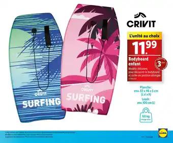 Bodyboard enfant
