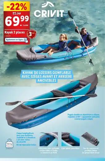 Kayak 2 places