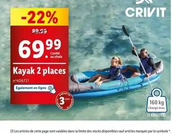 Kayak 2 places