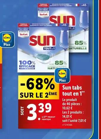 Sun tabs tout en 1