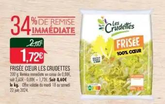 FRISÉE CŒUR LES CRUDETTES