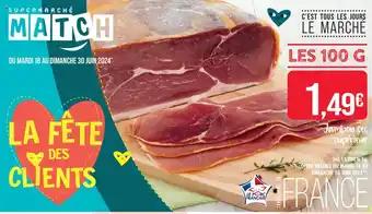 Jambon sec Supérieur