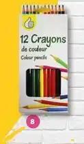 Pouce - 12 crayons couleurs