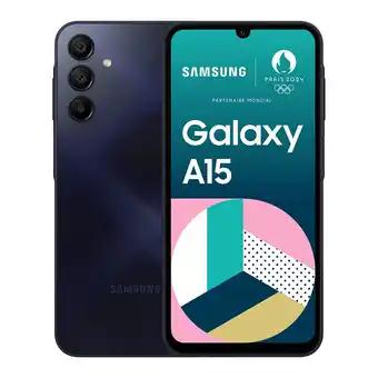 Samsung Galaxy A15 Smartphone 128GB Bleu Nuit