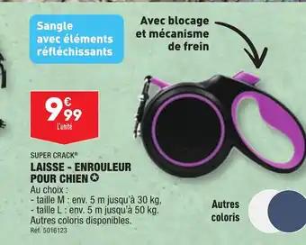 LAISSE - ENROULEUR