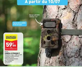 CAMÉRA EXTÉRIEURE