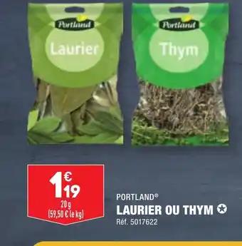 LAURIER OU THYM