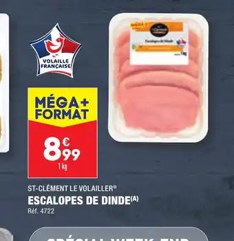 Escalopes de dinde