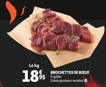 BROCHETTES DE BŒUF