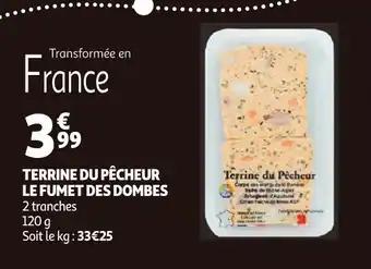 LE FUMET DES DOMBES TERRINE DU PÊCHEUR