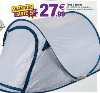 Tente 2 places