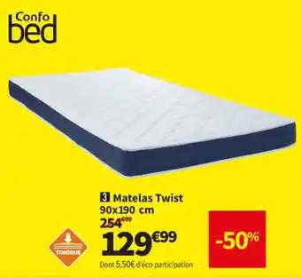 Matelas Twist 90x190 cm