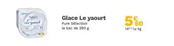 Glace Le yaourt