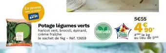Potage légumes verts