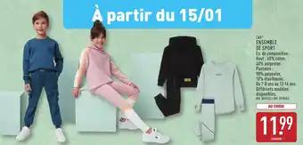 L&D® Ensemble de sport