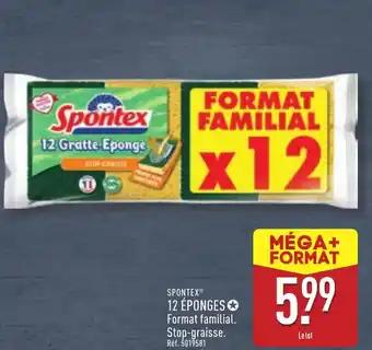 SPONTEX® 12 éponges