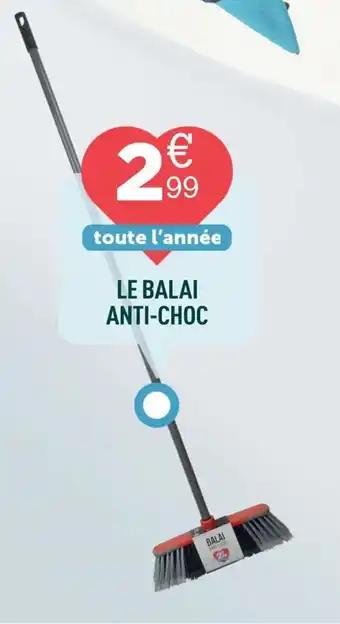 Le balai anti-choc