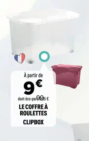 Le coffre à roulettes