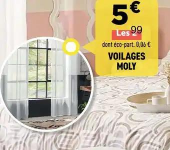 Voilages moly