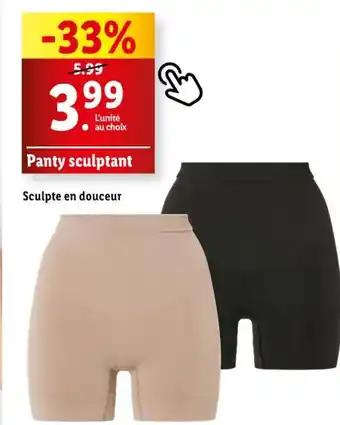 Panty sculptant