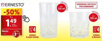 EJ ERNESTO® Verres