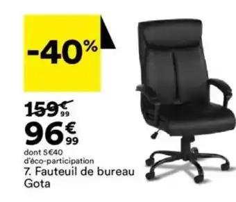 Fauteuil de bureau Gota