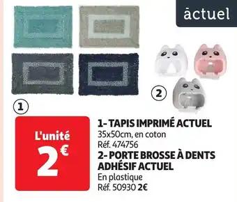 ACTUEL Tapis imprimé