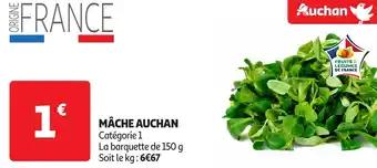 AUCHAN Mâche 150 g