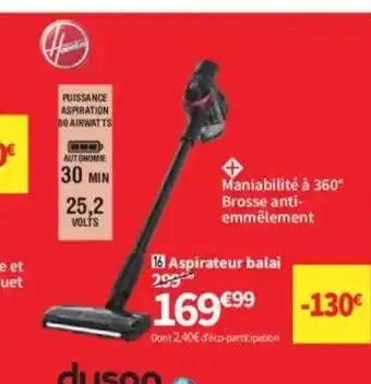 Aspirateur balai