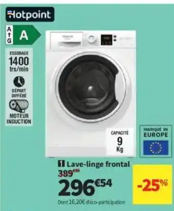 Lave-linge frontal