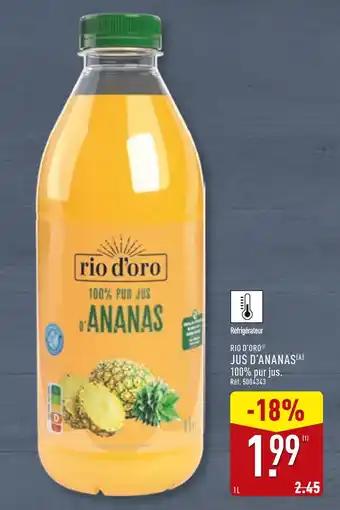 RIO D'ORO Jus d'ananas