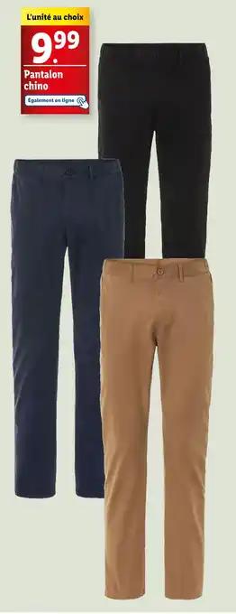 LIVERGY Pantalon chino