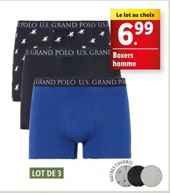 Livergy Boxers homme