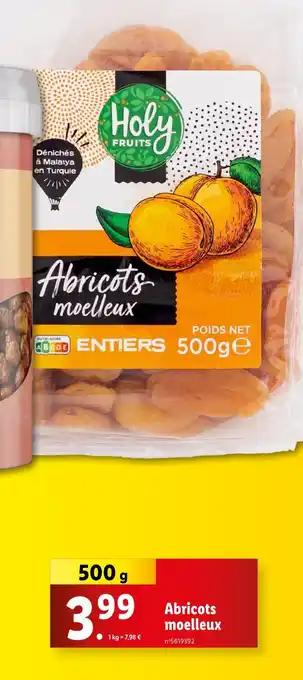 Abricots moelleux