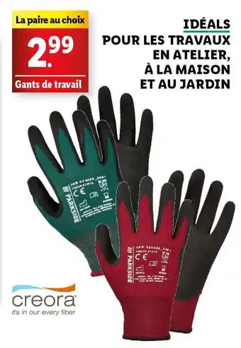 Gants de travail