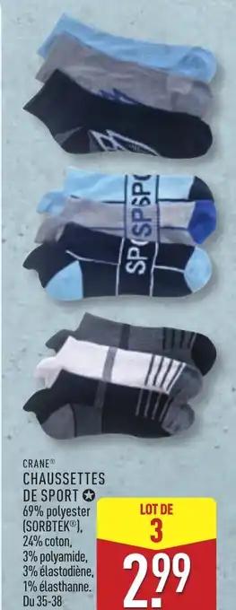 CRANE® Chaussettes de sport