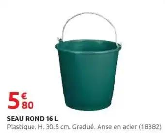 Seau rond 16 L