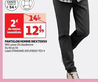 Pantalon homme inextenso