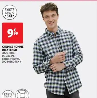 Chemise homme inextenso