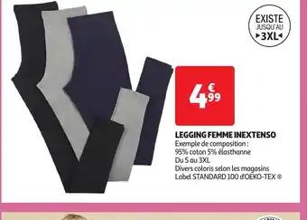 Legging femme inextenso