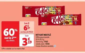 KITKAT nestlé 10 x 41.5 g