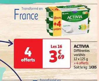 ACTIVIA 12 x 125 g