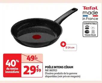 TEFAL Poêle intens céram