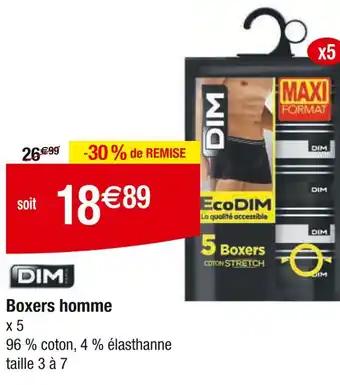 DIM Boxers homme