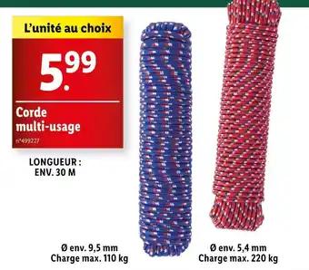 Corde multi-usage