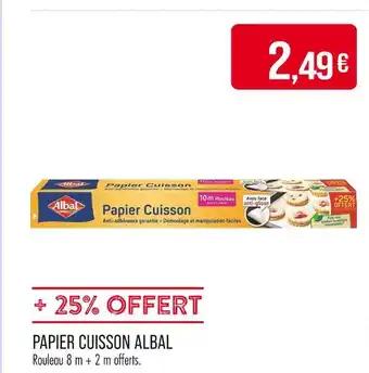 ALBAL Papier cuisson