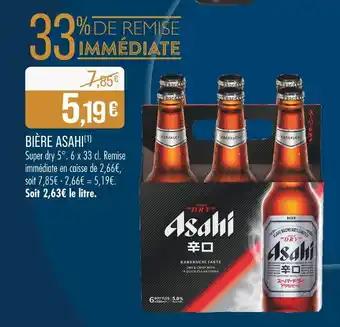 ASAHI Bière