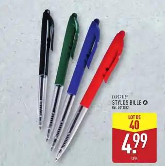 EXPERTIZⓇ  Stylos bille