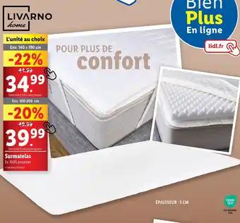 LIVARNO HOME Surmatelas