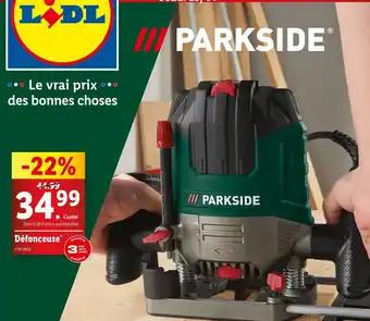 PARKSIDE® Défonceuse